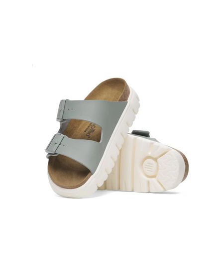 BIRKENSTOCK ARIZONA CHUNKY BIRKO-FLOR SAGE