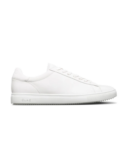 CLAE BRADLEY ESSENTIALS TRIPE WHITE LEATHER 