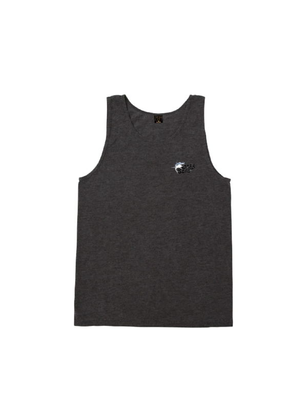 DARK SEAS ODYSSEY STOCK TANK TOP HEATHER CHARCOAL