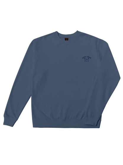 DARK SEAS WE HAUL CREWNECK SWEATSHIRT STORM BLUE