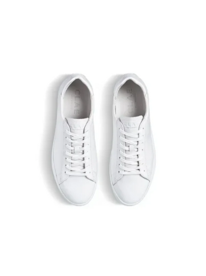 CLAE BRADLEY ESSENTIALS TRIPE WHITE LEATHER 