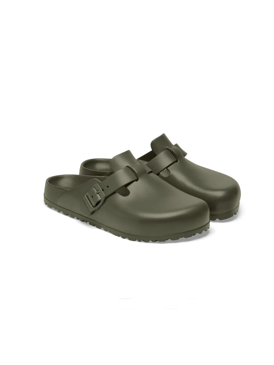 BIRKENSTOCK BOSTON ESSENTIALS EVA KHAKI 