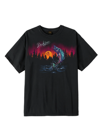 DARK SEAS RIVERWALK PIGMENT T-SHIRT BLACK