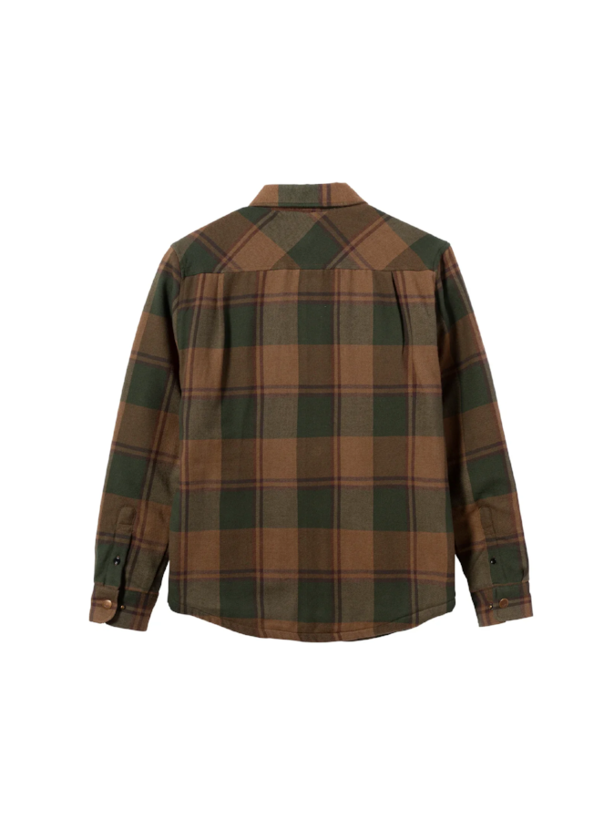 DARK SEAS BARRACKS FLANNEL JACKET GREEN 