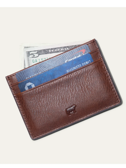 WILL CLASSIC LEATHER CARD CASE COGNAC