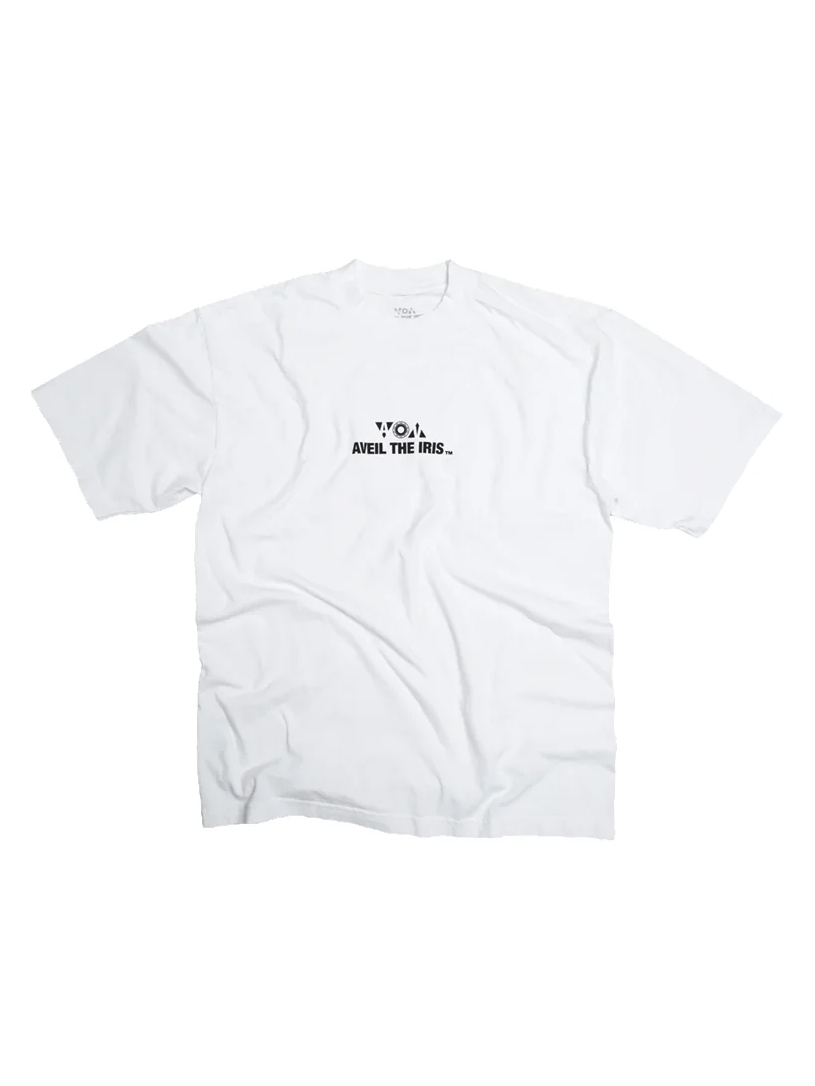 AVEIL THE IRIS CLASSIC LOGO T WHITE 