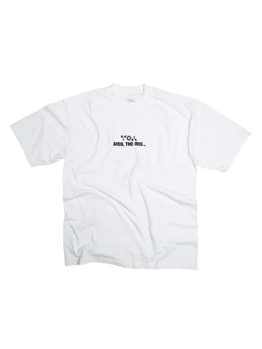 AVEIL THE IRIS CLASSIC LOGO T WHITE 