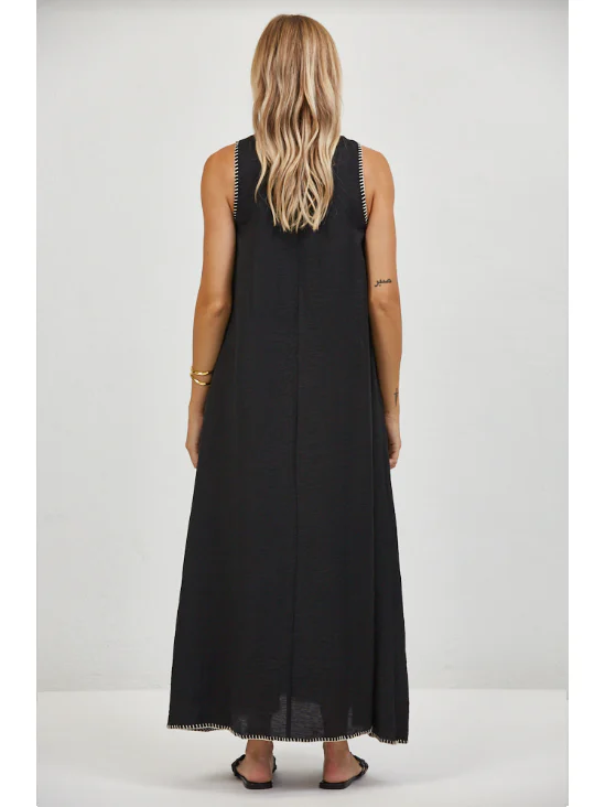 A.REN CLIO DRESS BLACK 