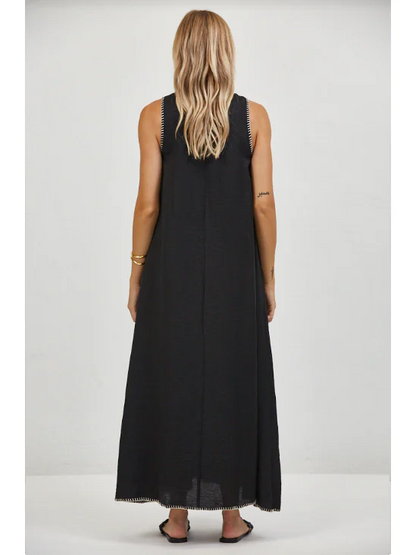 A.REN CLIO DRESS BLACK 