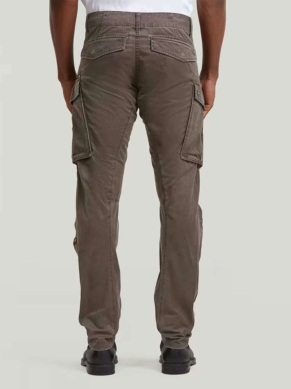 G-STAR ROVIC ZIP 3D REGULAR TAPERED PANT JAVA/ELEPHANT SKIN