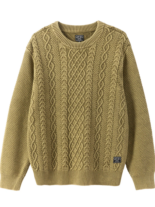 DARK SEAS BIG SUR SWEATER MOSS