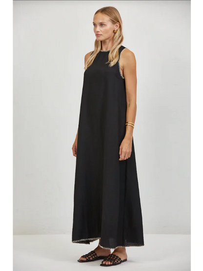 A.REN CLIO DRESS BLACK 