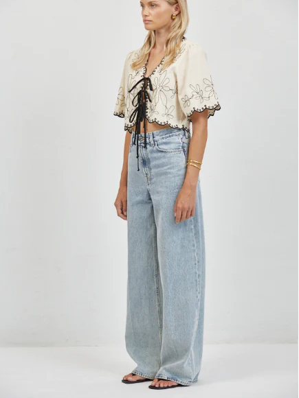A.REN ARDENNES TIE TOP TAUPE 