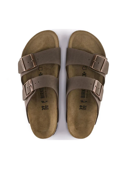 BIRKENSTOCK ARIZONA BIRKIBUC MOCHA 
