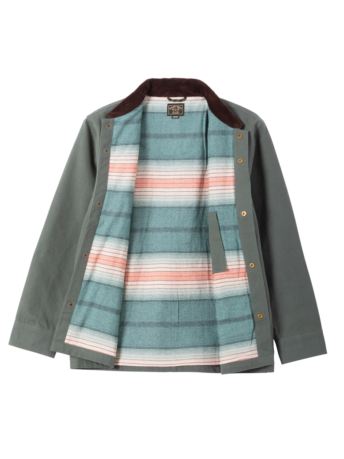 DARK SEAS WRIGHTWOOD JACKET GREEN 