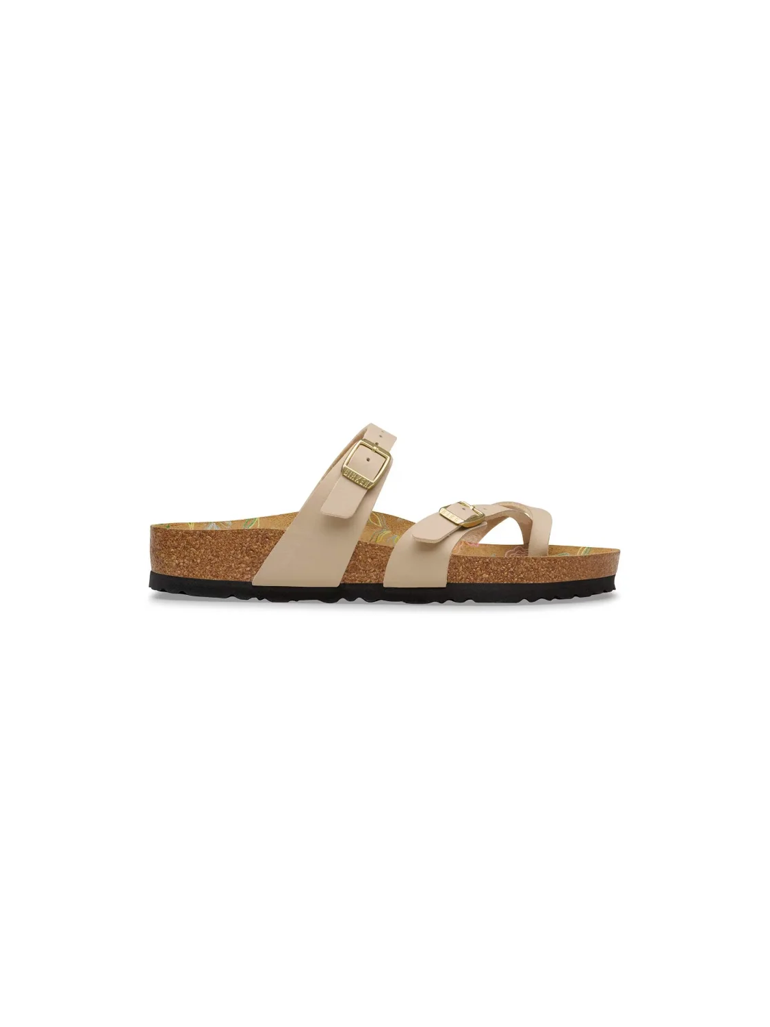 BIRKENSTOCK MAYARI BIRKO-FLOR SANDCASTLE PRINT 
