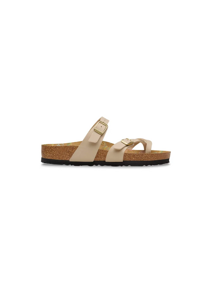 BIRKENSTOCK MAYARI BIRKO-FLOR SANDCASTLE PRINT 