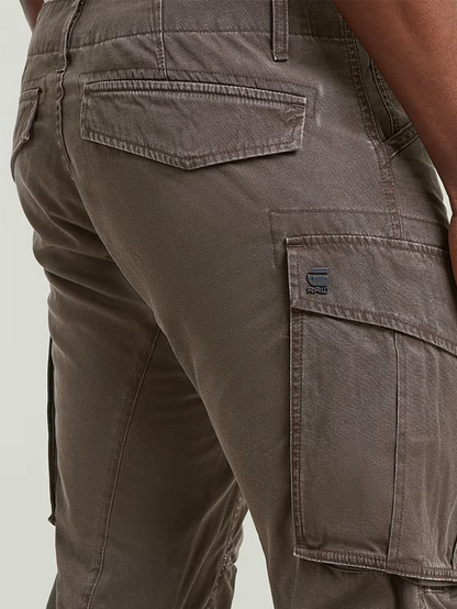 G-STAR ROVIC ZIP 3D REGULAR TAPERED PANT JAVA/ELEPHANT SKIN