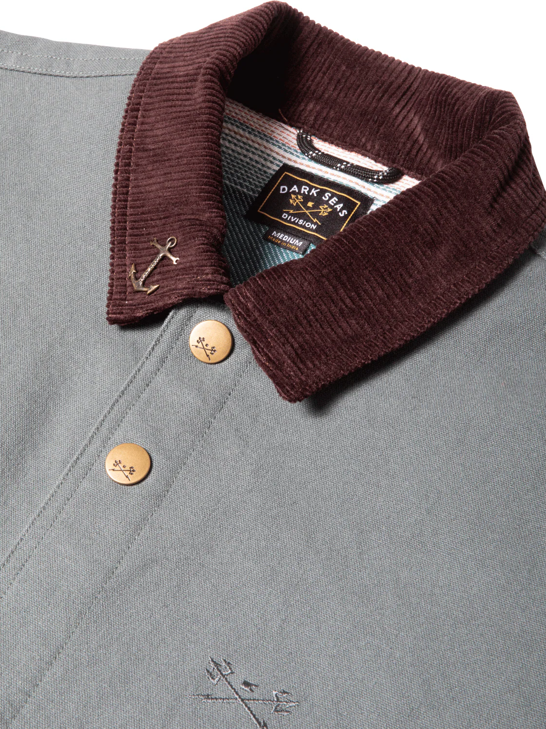 DARK SEAS WRIGHTWOOD JACKET GREEN 