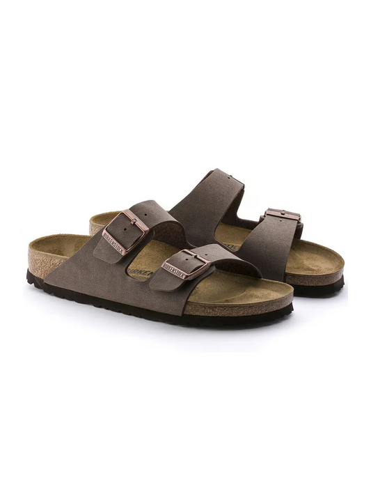 BIRKENSTOCK ARIZONA BIRKIBUC MOCHA 