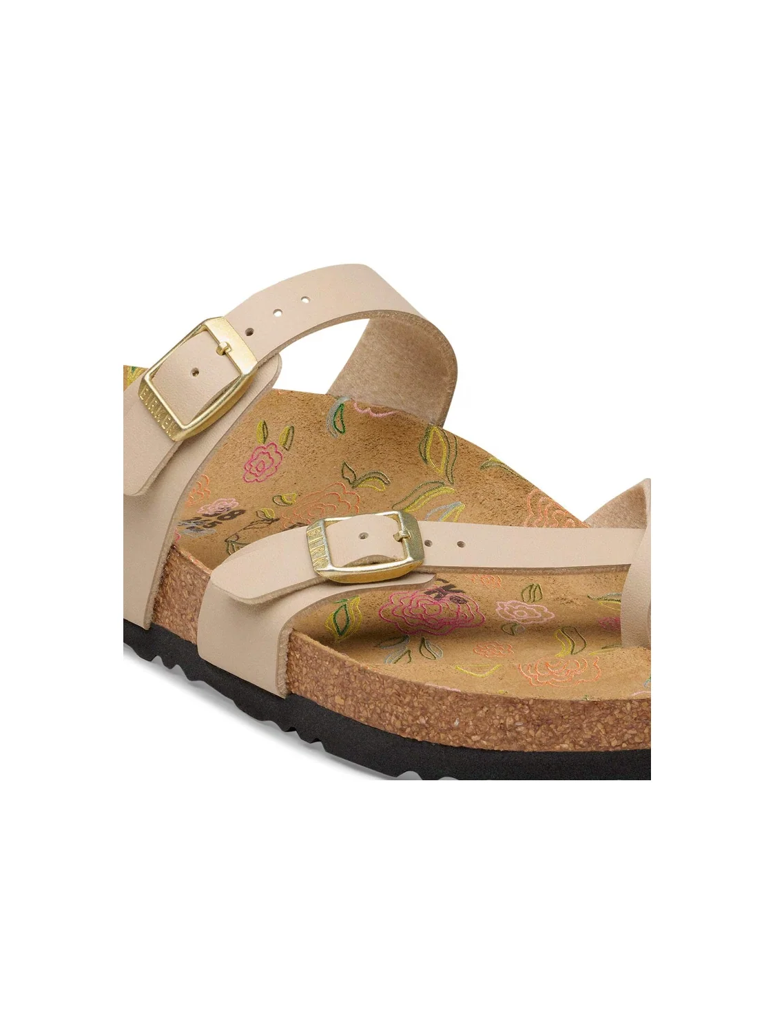 BIRKENSTOCK MAYARI BIRKO-FLOR SANDCASTLE PRINT 