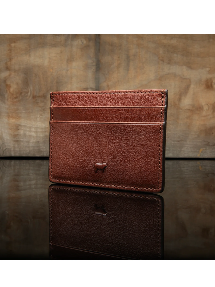 WILL CLASSIC LEATHER CARD CASE COGNAC