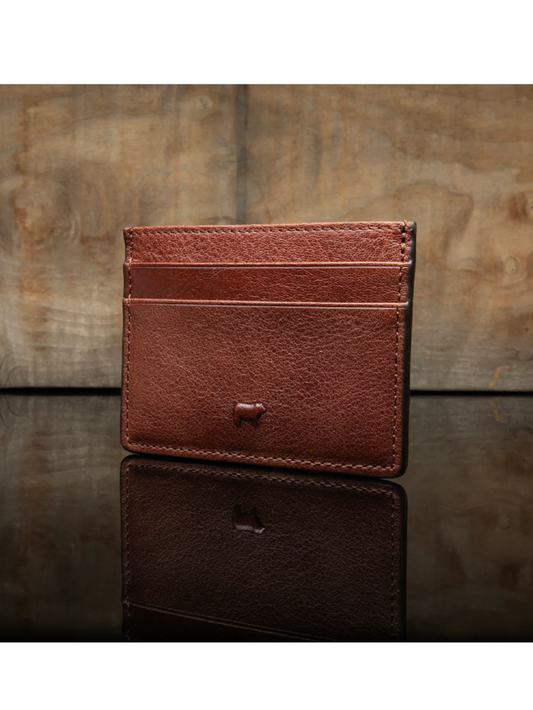 WILL CLASSIC LEATHER CARD CASE COGNAC