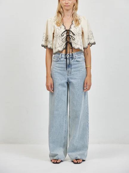 A.REN ARDENNES TIE TOP TAUPE 