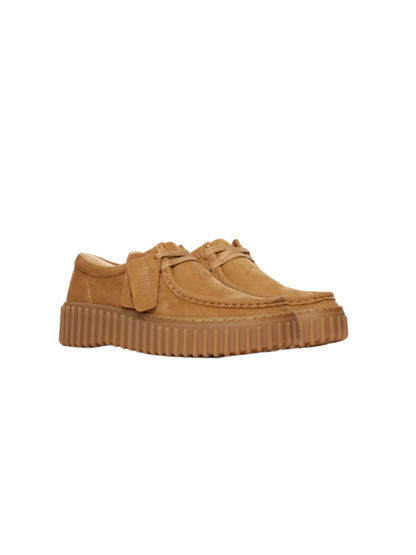 CLARKS TORHILL BEE LIGHT TAN NUBUCK
