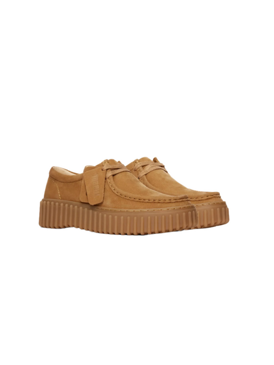 CLARKS TORHILL BEE LIGHT TAN NUBUCK