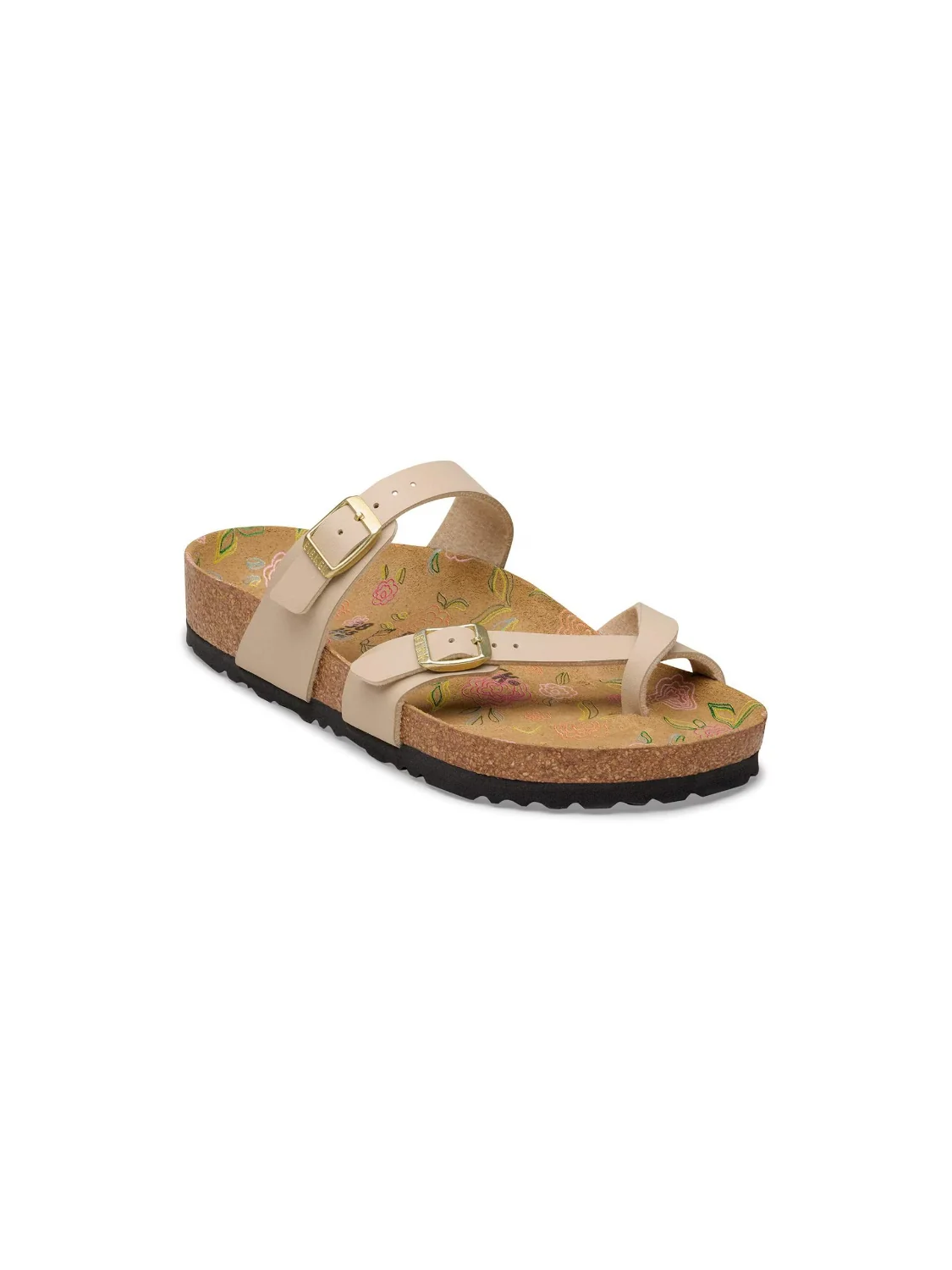 BIRKENSTOCK MAYARI BIRKO-FLOR SANDCASTLE PRINT 