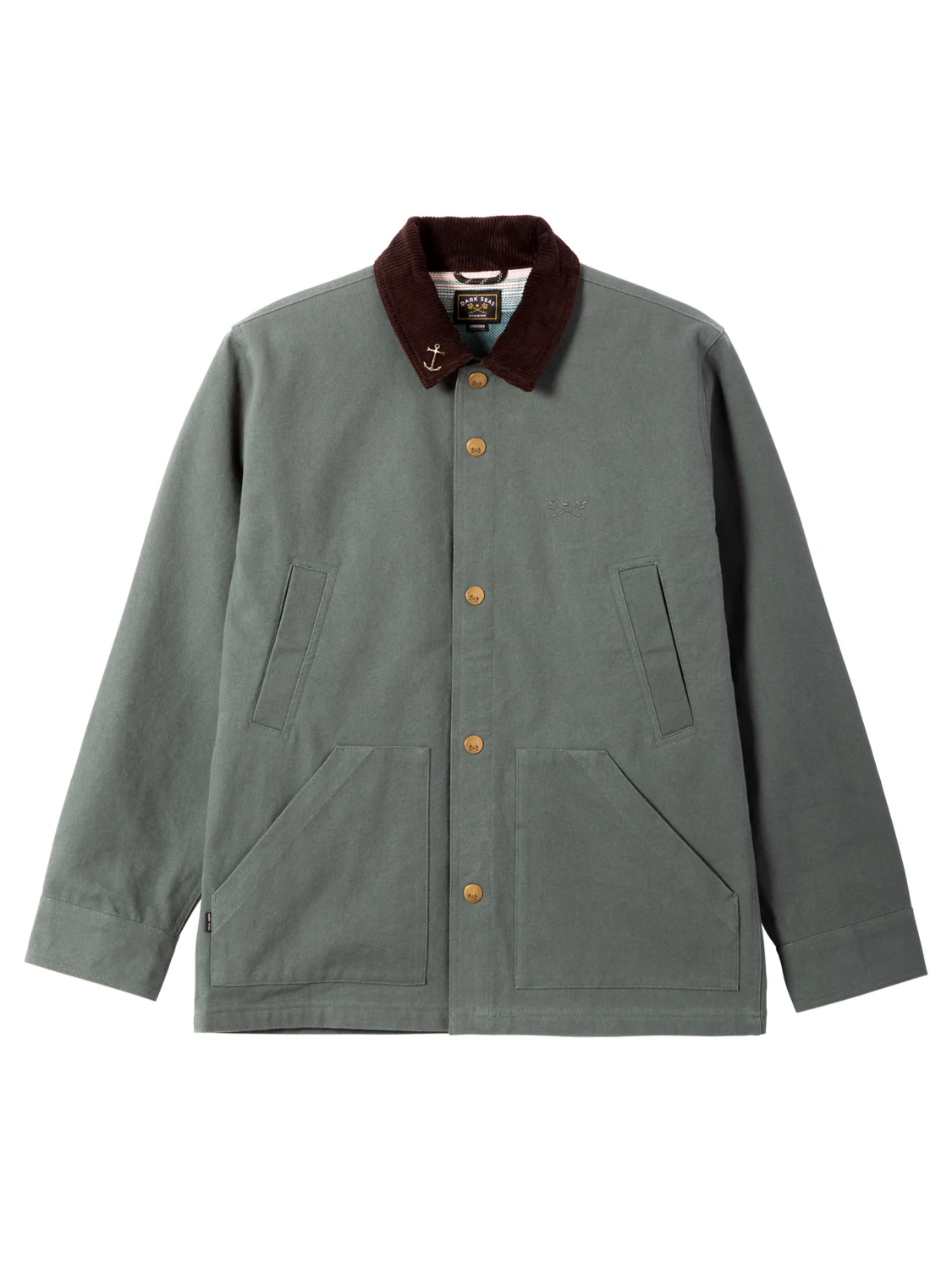 DARK SEAS WRIGHTWOOD JACKET GREEN 