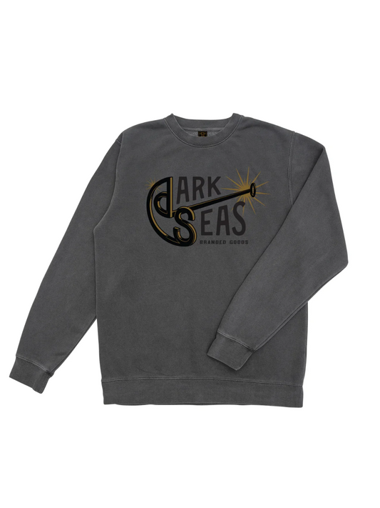 DARK SEAS BRANDING IRON SWEATSHIRT BLACK 