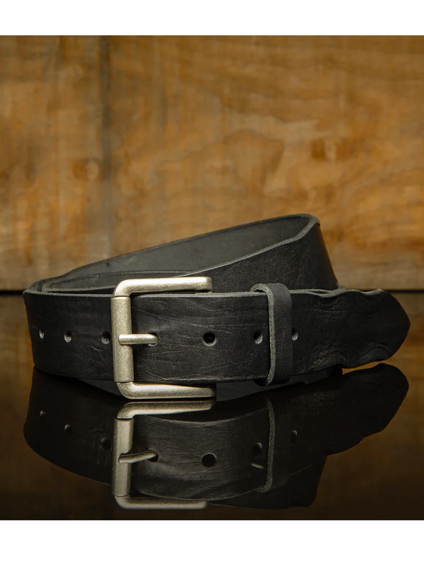 WILL VINTAGE WASHED BELT BLACK