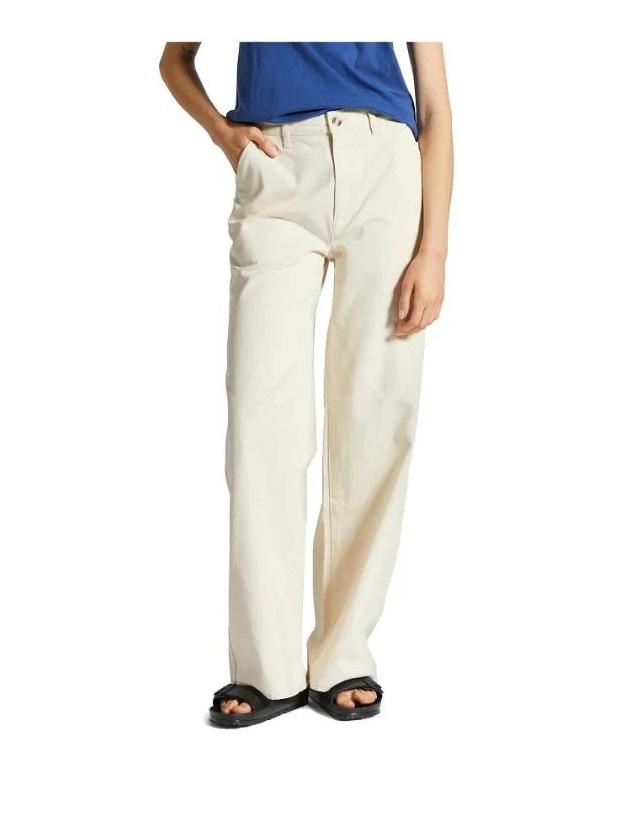 BRIXTON VICTORY WIDE LEG PANT NATURAL/NATURAL