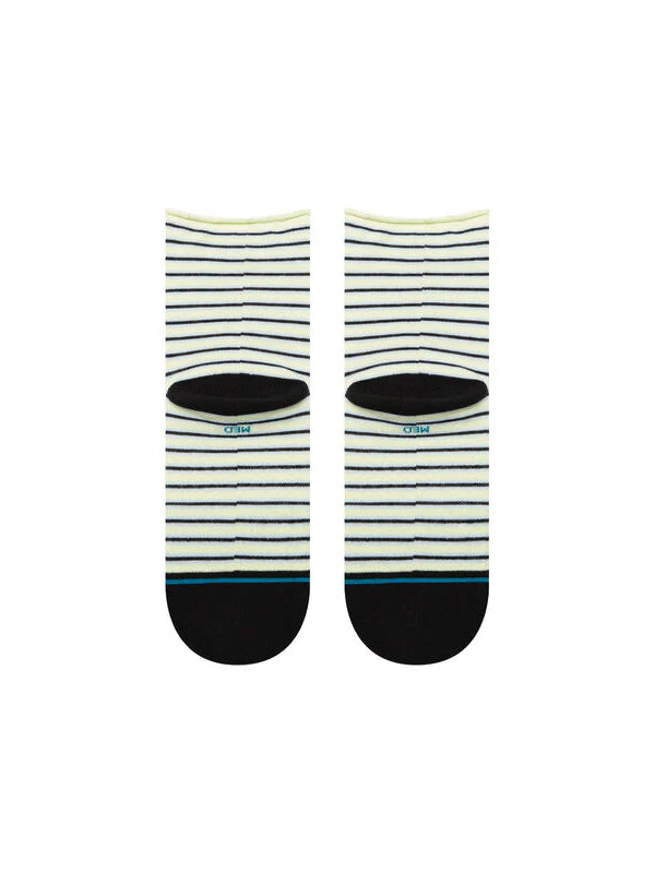 STANCE BLUE FADE QUARTER SOCKS ICEBLUE