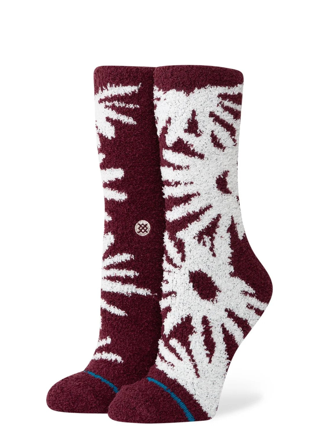 STANCE DAISIES COZY CREW FIG