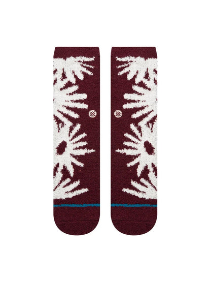STANCE DAISIES COZY CREW FIG