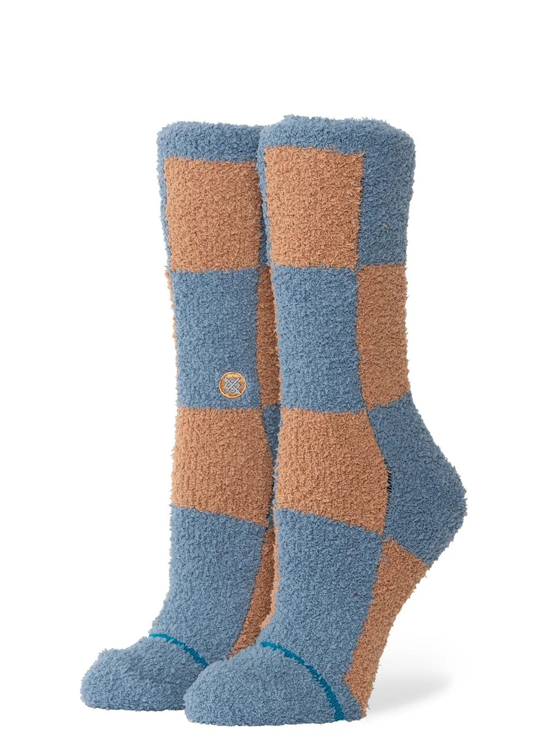 STANCE PATCHWORK COZY CREW SOCKS 