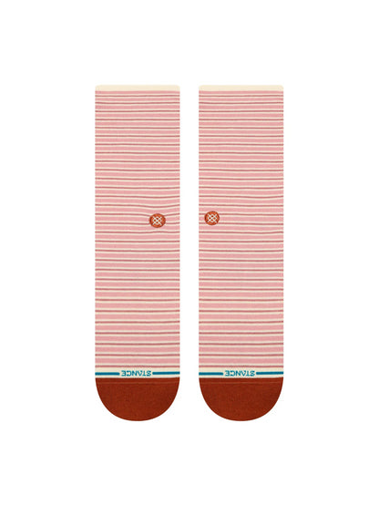 STANCE FORTUNE CREW SOCKS DUSTY ROSE