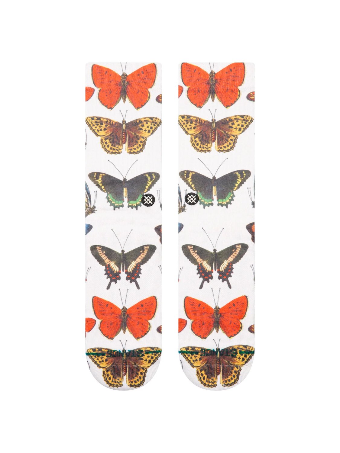 STANCE FLUTTERBY CREW SOCKS CANVAS