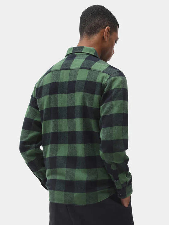 DICKIES SACRAMENTO SHIRT GREEN PLAID 