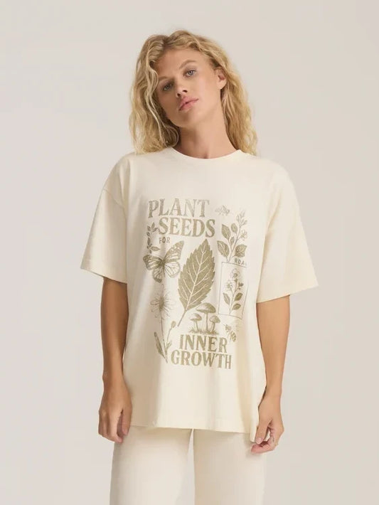 ROARK PLANT SEEDS OVERSIZED PREMIUM TEE BONE 