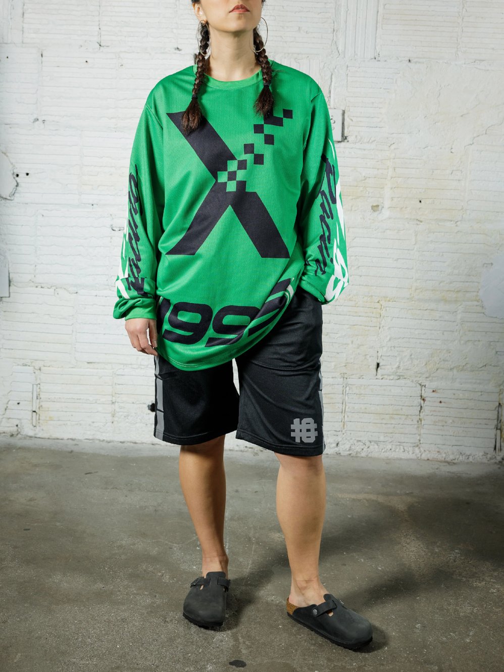 10 DEEP SPONSORED RACER JERSEY GREEN