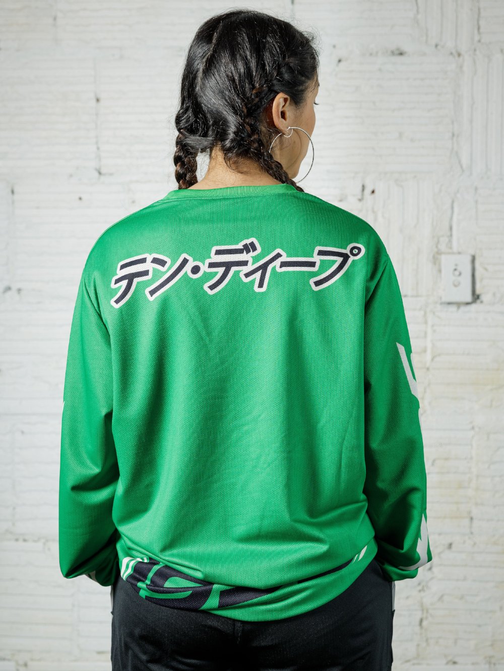 10 DEEP SPONSORED RACER JERSEY GREEN