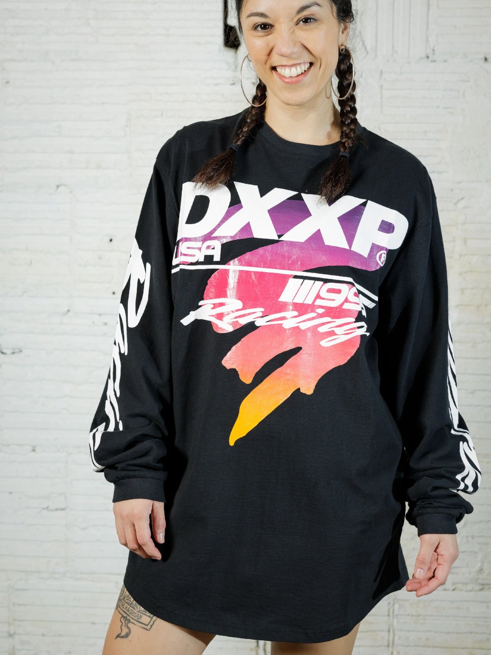 10 DEEP RACE DAY LONG SLEEVE BLACK 