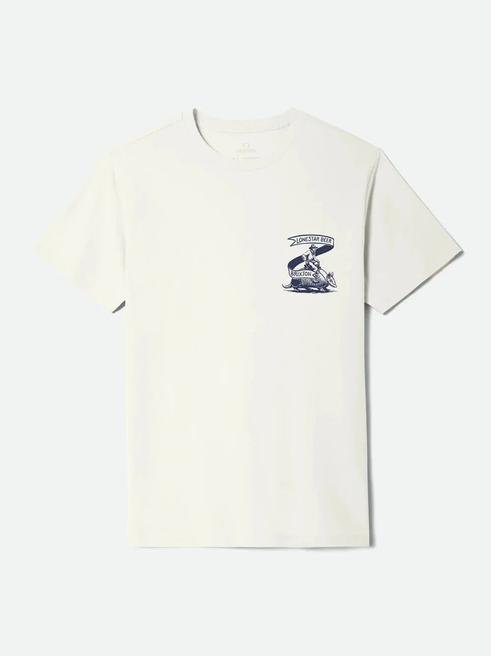 BRIXTON LONESTAR ARMADILLO STANDARD T-SHIRT CREAM