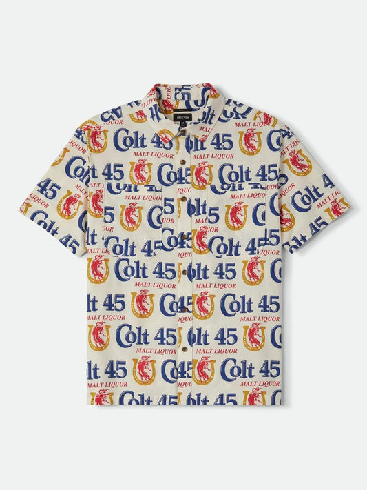 COLT 45 X BRIXTON SHORT SLEEVE SHIRT