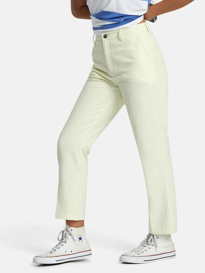 RVCA WEEKEND COTTON PANT NATURAL