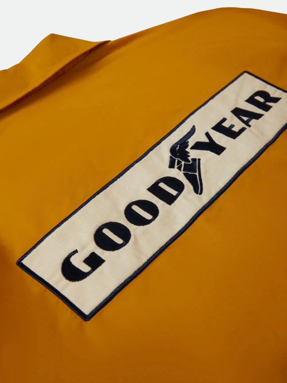 BRIXTON GOODYEAR MECHANICS JACKET NUGGET GOLD 